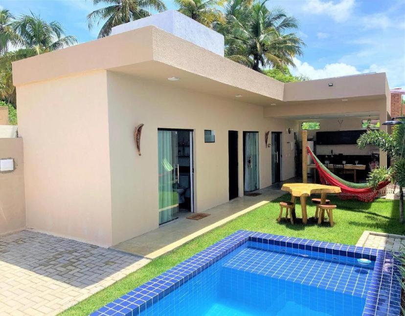 Casa Conchas Do Patacho Villa Pôrto de Pedras Eksteriør bilde