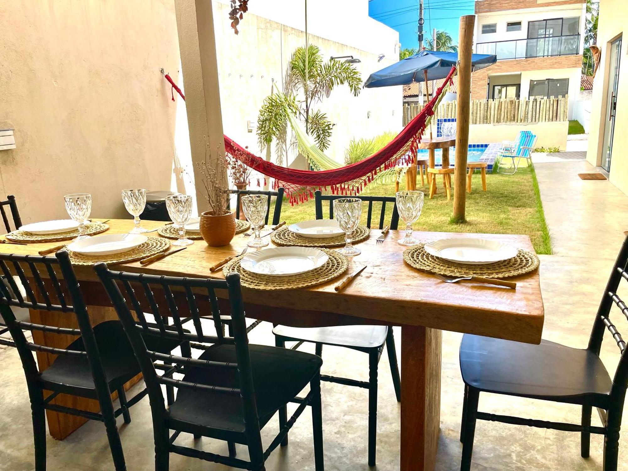 Casa Conchas Do Patacho Villa Pôrto de Pedras Eksteriør bilde