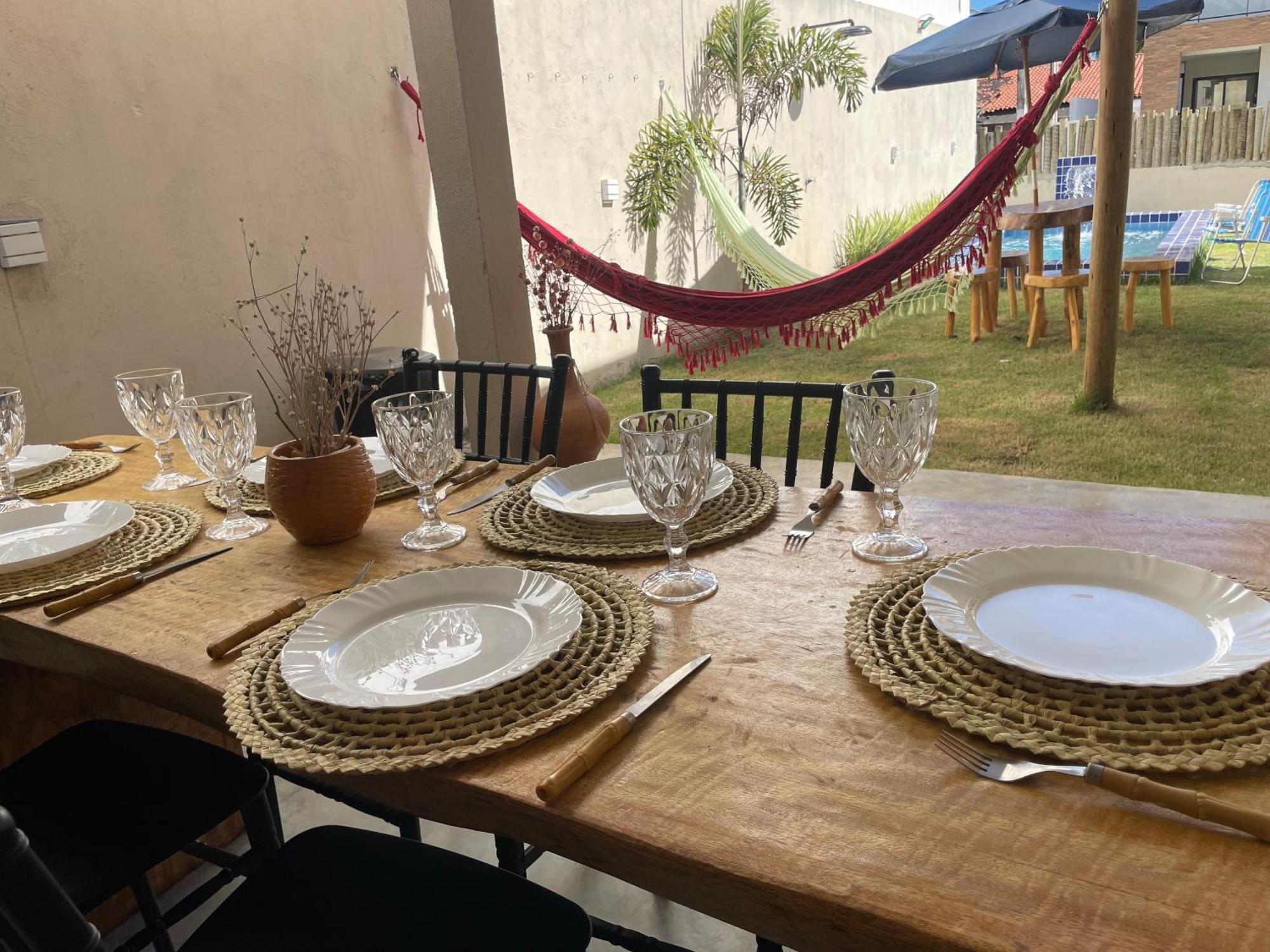 Casa Conchas Do Patacho Villa Pôrto de Pedras Eksteriør bilde