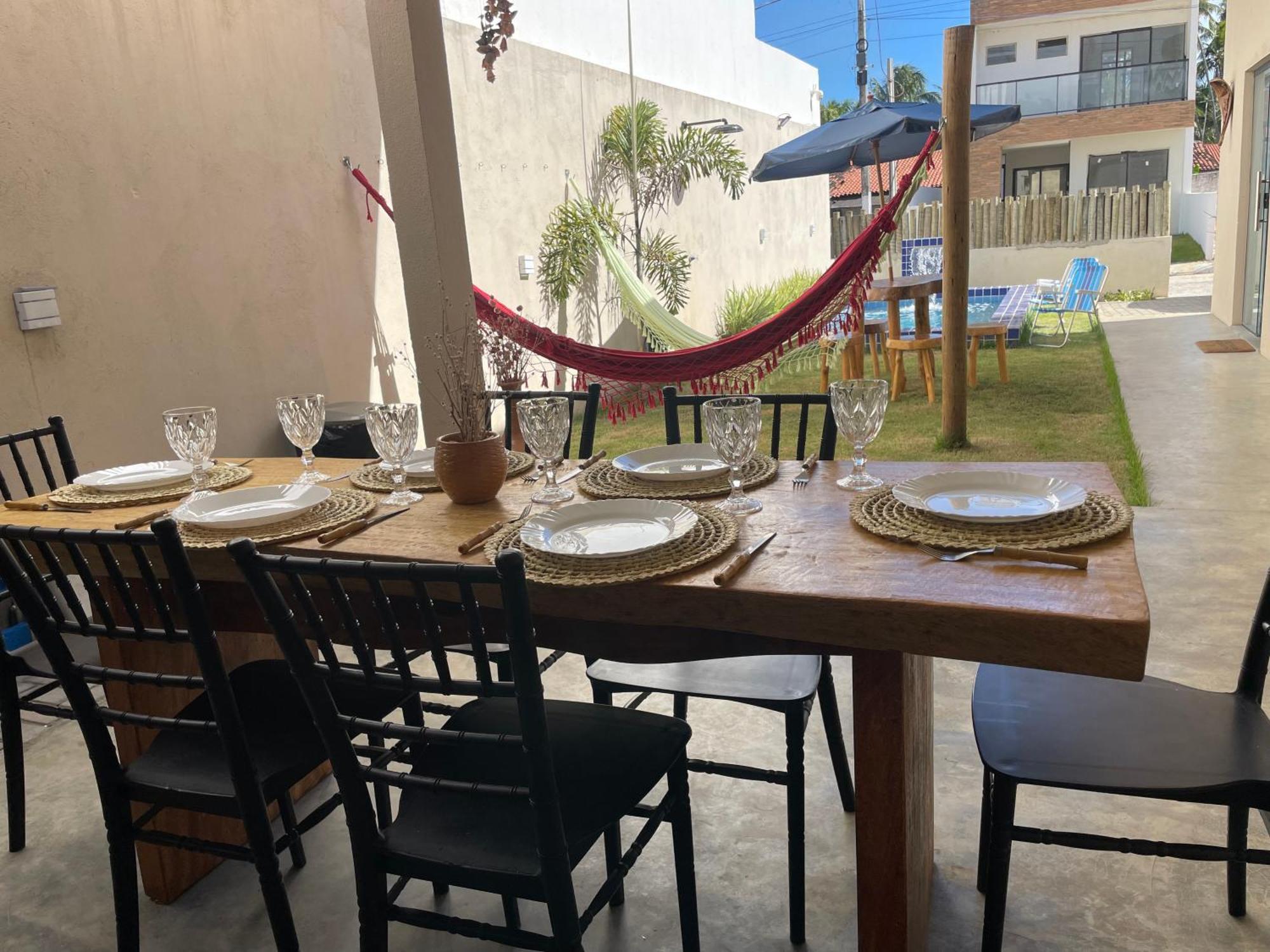 Casa Conchas Do Patacho Villa Pôrto de Pedras Eksteriør bilde