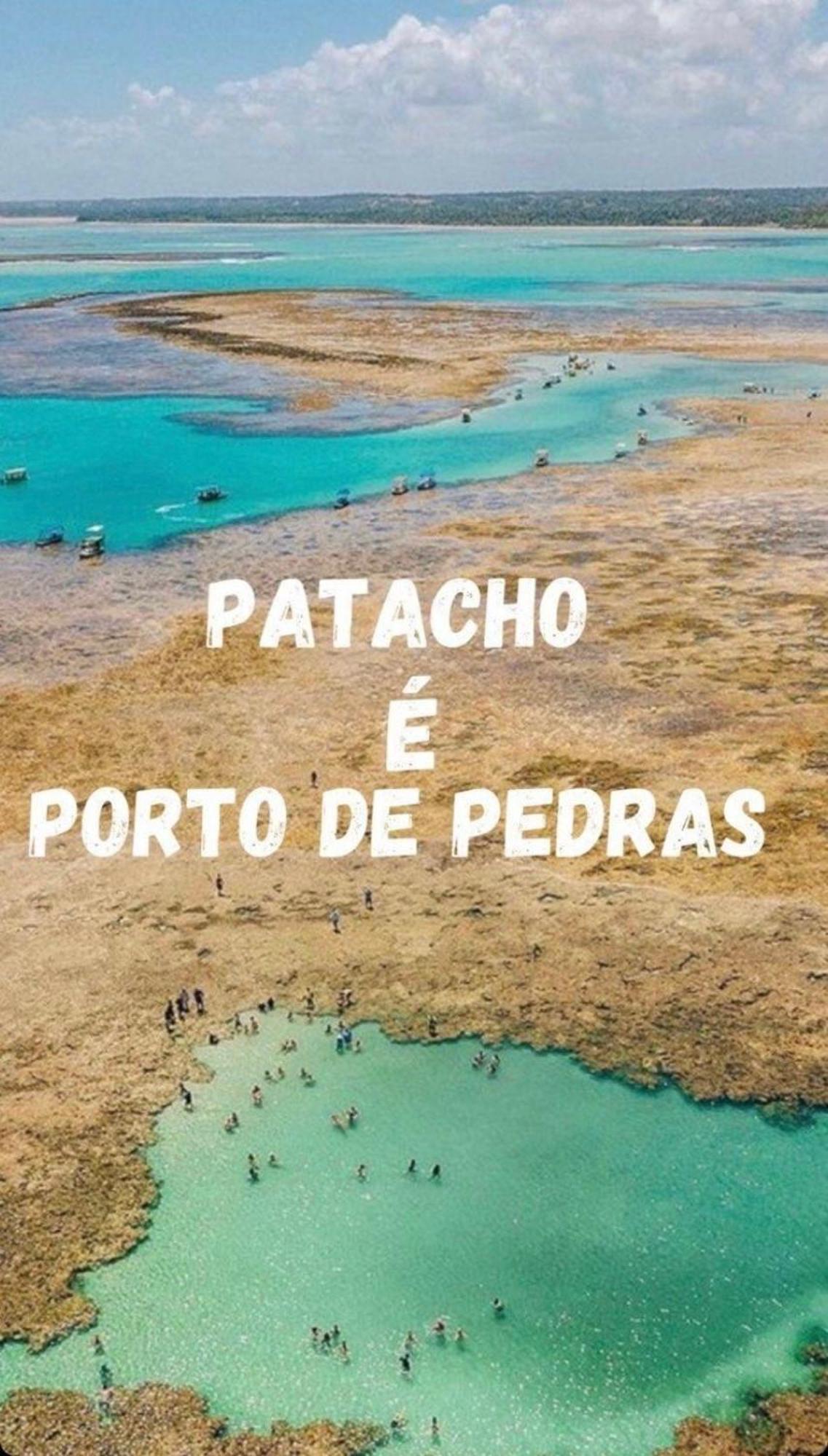 Casa Conchas Do Patacho Villa Pôrto de Pedras Eksteriør bilde